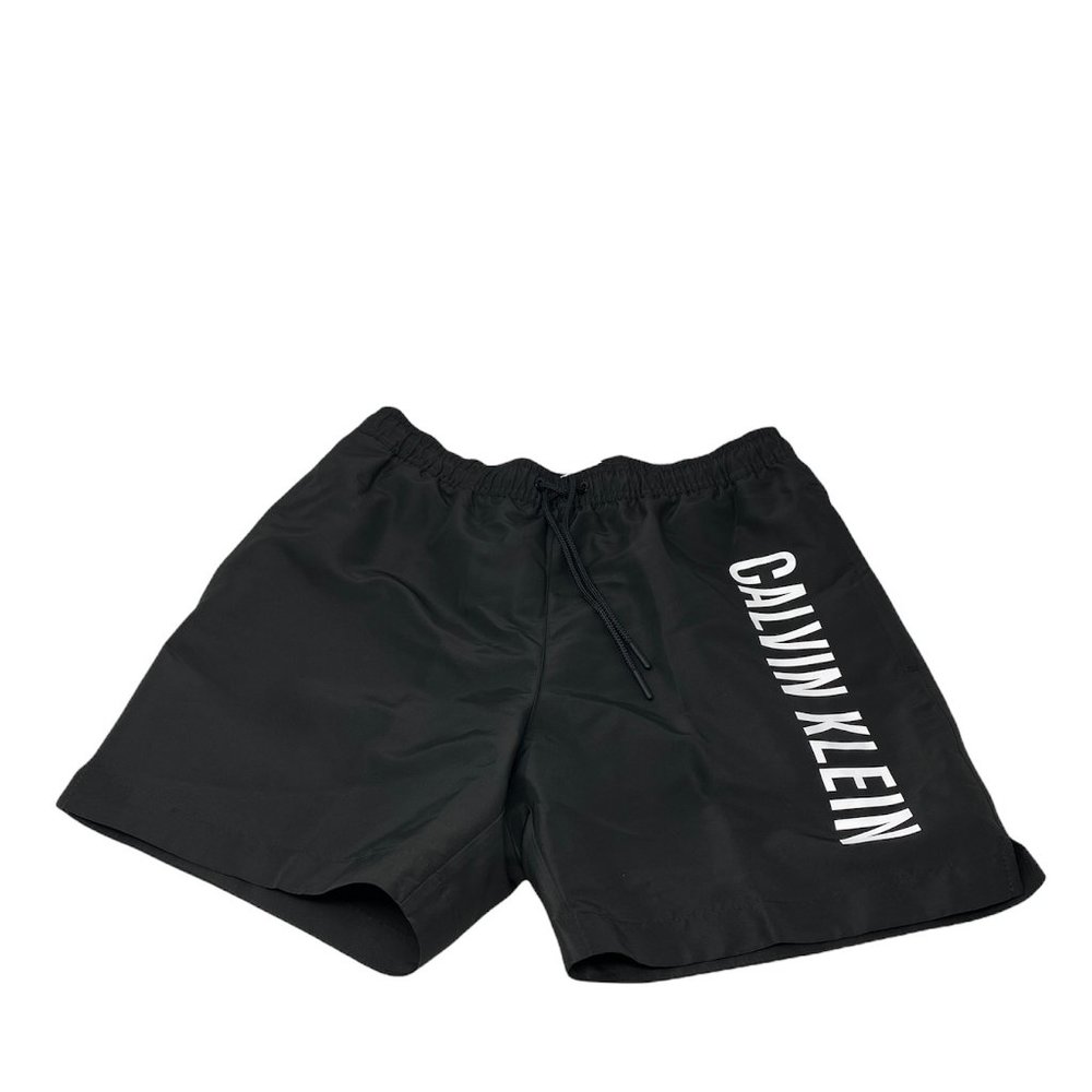 💖MEGA SALE💖🌿Sale🌿 Calvin Klein 6999 5700 001 Men  Swim Tape Sport Shorts Bla
